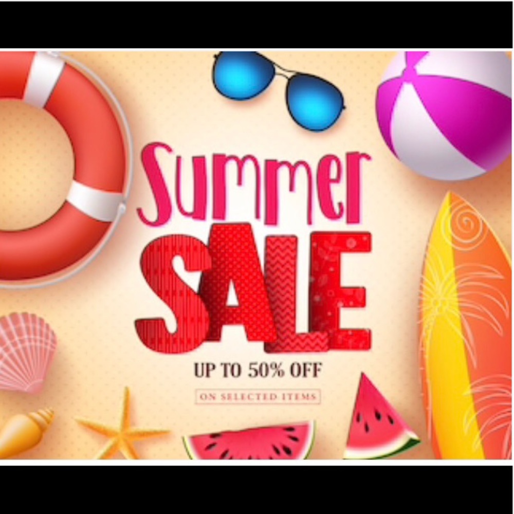 🌟UP TO 50% OFF!!!! ALL SUMMER APPAREL!!!!🌟
